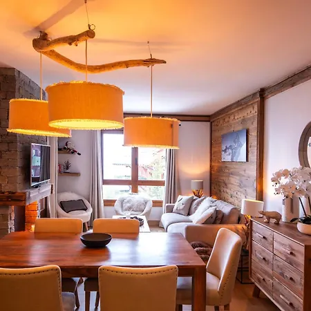 Arcs 1950 Luxe Type 5 A 7 Personnes Vue Imprenable Sur Le Montblanc Skis Aux Pieds *