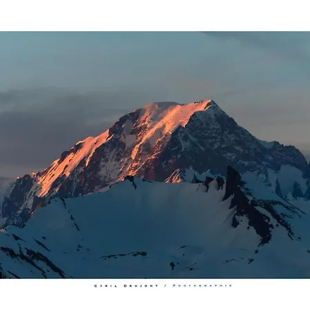 Lägenhet Arcs 1950 Luxe Type 5 A 7 Personnes Vue Imprenable Sur Le Montblanc Skis Aux Pieds